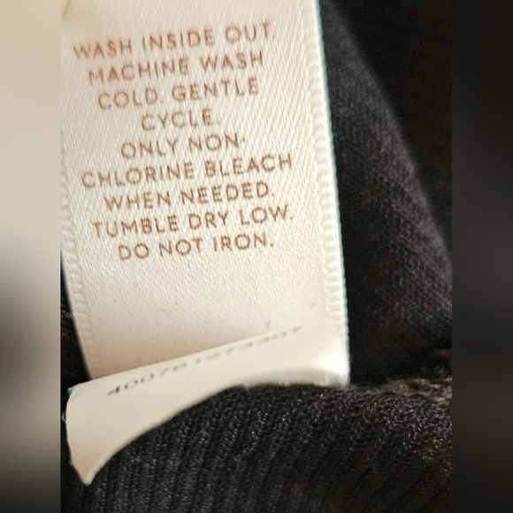 Lauren Conrad Womens Black Floral Short Sleeve V-Neck A Line Dress Size Small - Picture 6 of 11